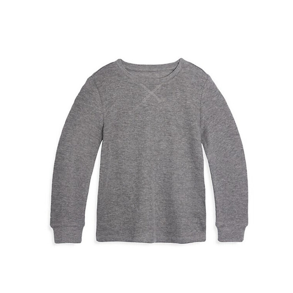 Epic Threads Boy's Long-Sleeve Thermal Shirt IN Grey Size XL